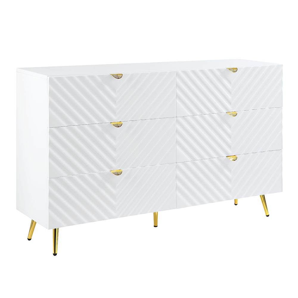 Gaines High Gloss Bedroom Collection