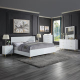 Gaines High Gloss Bedroom Collection