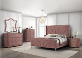 Salonia Art Deco Velvet Bedroom Collection
