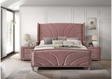 Salonia Art Deco Velvet Bedroom Collection