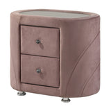 Salonia Art Deco Velvet Bedroom Collection
