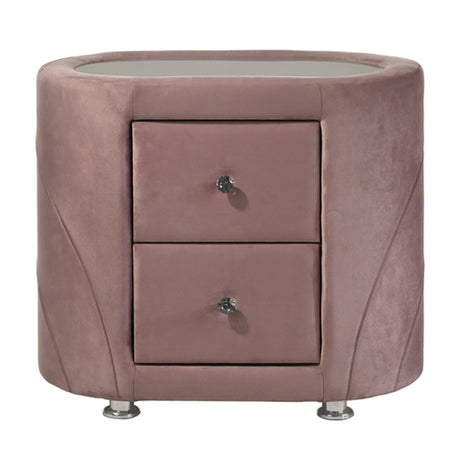 Salonia Art Deco Velvet Bedroom Collection