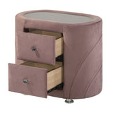Salonia Art Deco Velvet Bedroom Collection