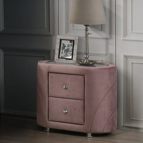 Salonia Art Deco Velvet Bedroom Collection