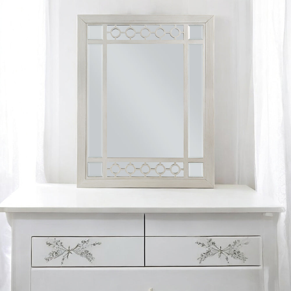 Varian Glam Mirrors & Tufted Bench