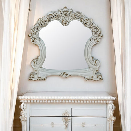 Vendome Arched Mirror & Vanity Stool