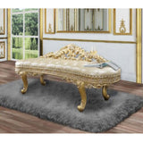 Cabriole Carved Mirror & Bench