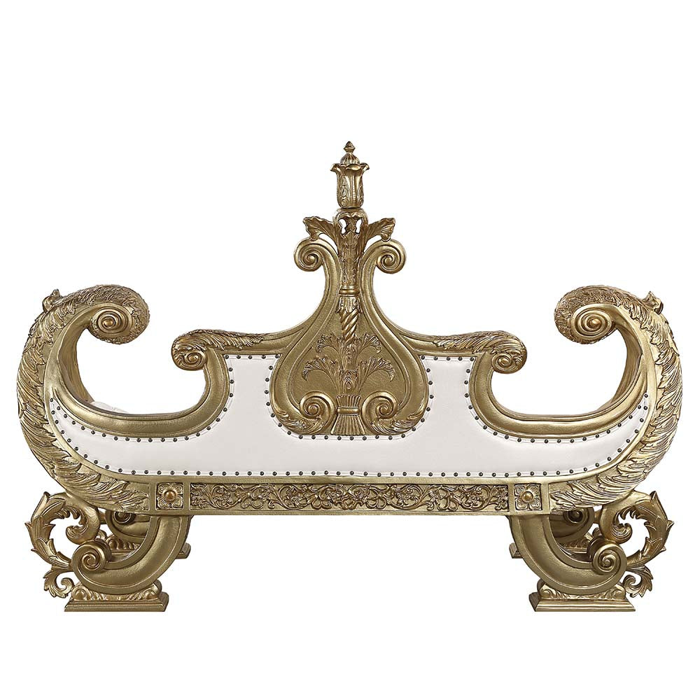 Bernadette Rococo Bench, Vanity Chair & Mirror
