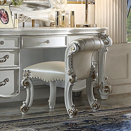 Vendome Arched Mirror & Vanity Stool