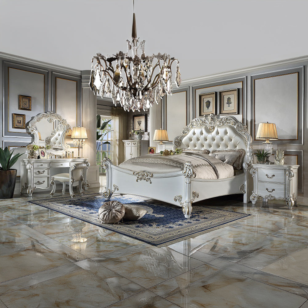 Vendome Arched Mirror & Vanity Stool