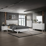 Cerys Low-Profile Queen Bed & Nightstand