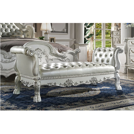 Dresden Button-Tufted Chaise Lounge & Bench
