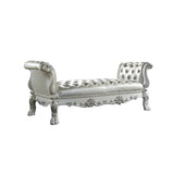 Dresden Button-Tufted Chaise Lounge & Bench