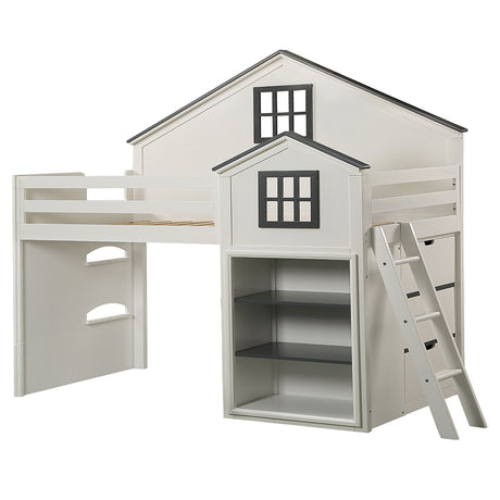 Ratana House-Shaped Loft Bed