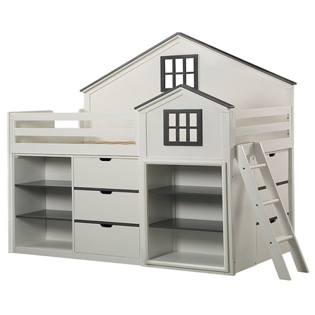 Ratana House-Shaped Loft Bed