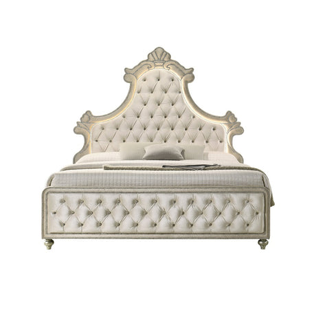 Lucienne Tufted Velvet Bedroom Collection