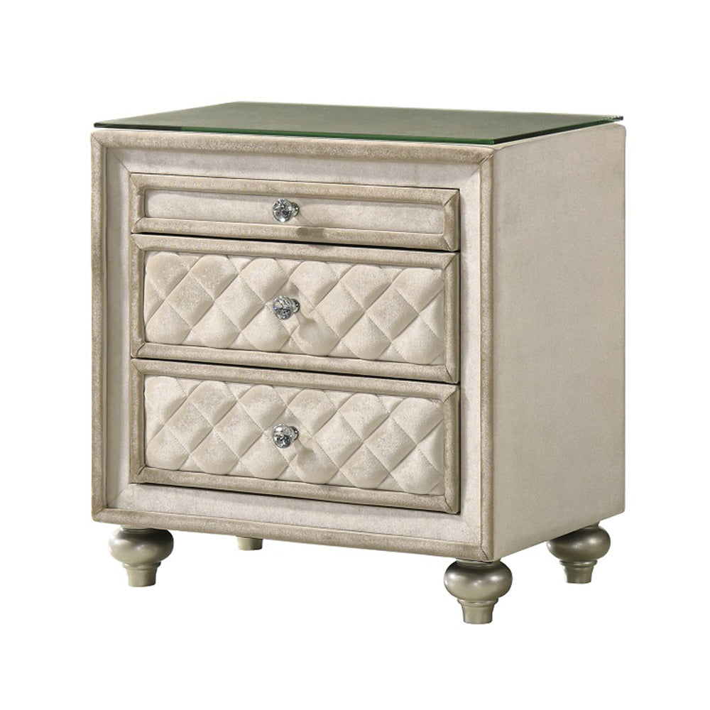 Lucienne Tufted Velvet Bedroom Collection