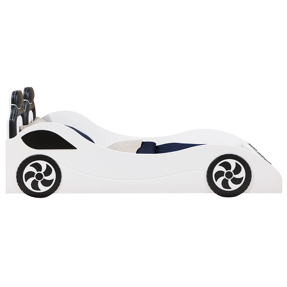 Colen Twin Car Bed with LED Lights