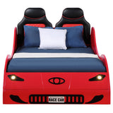 Colen Twin Car Bed with LED Lights