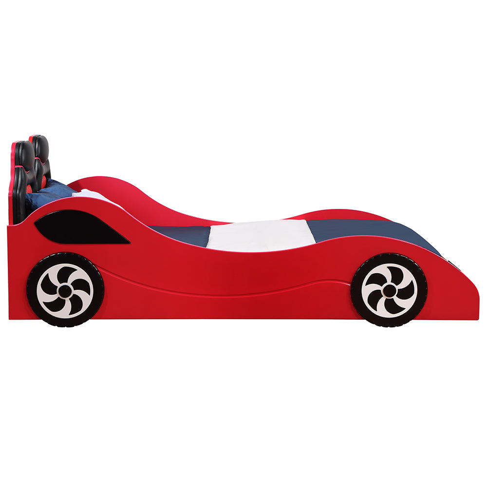 Colen Twin Car Bed with LED Lights