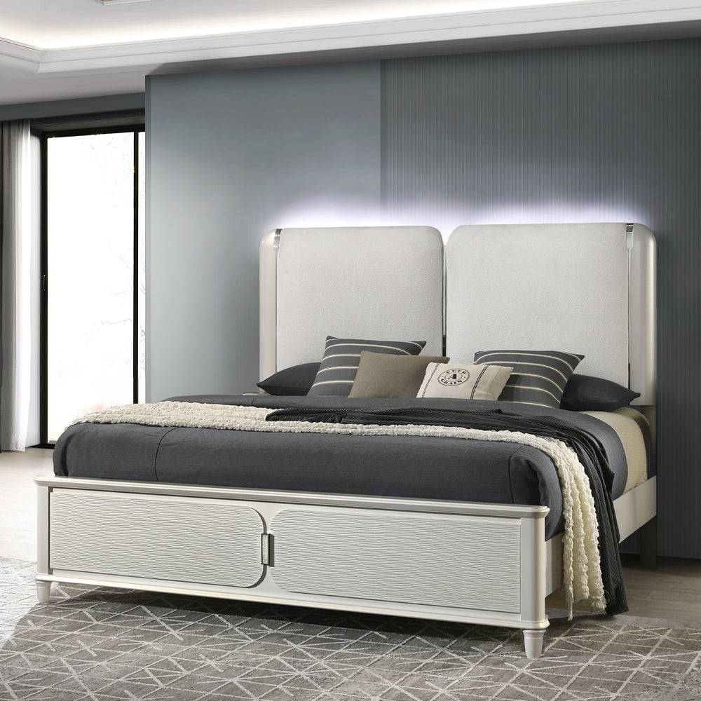 Laveda Boucle Bedroom Collection