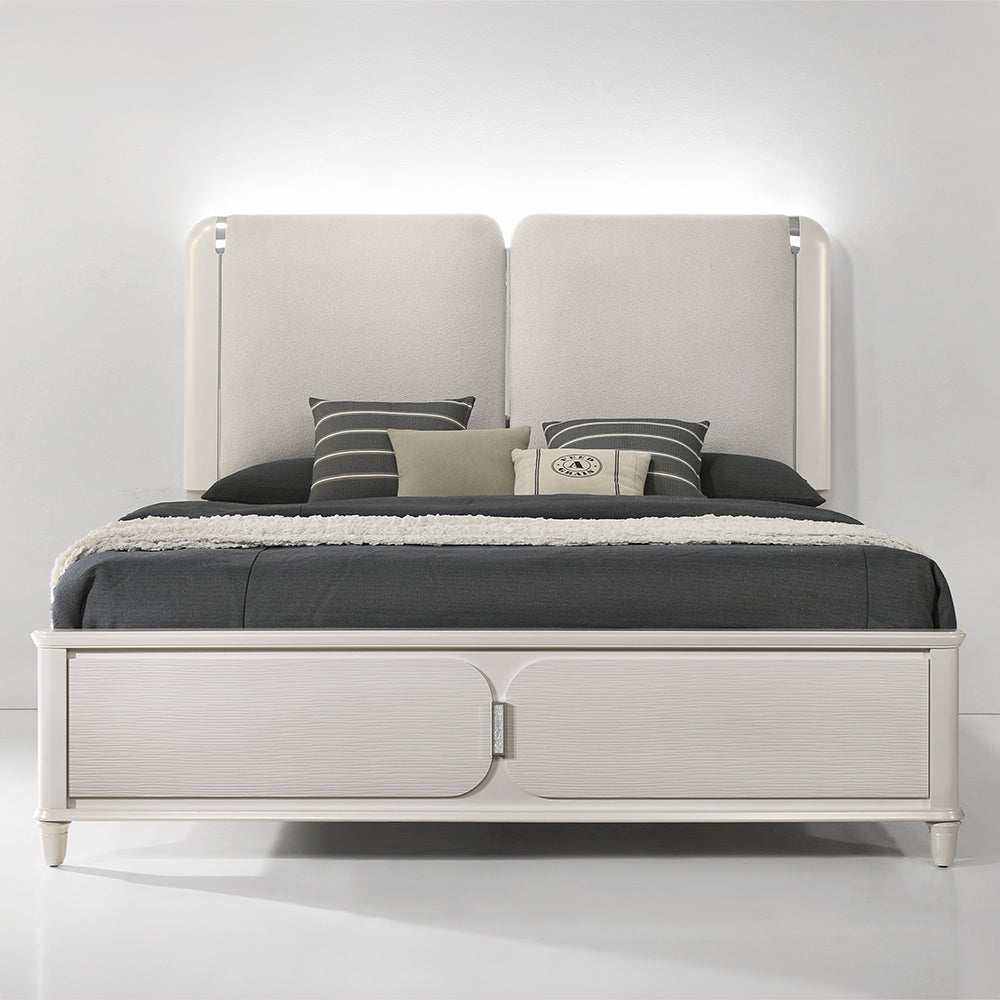 Laveda Boucle Bedroom Collection