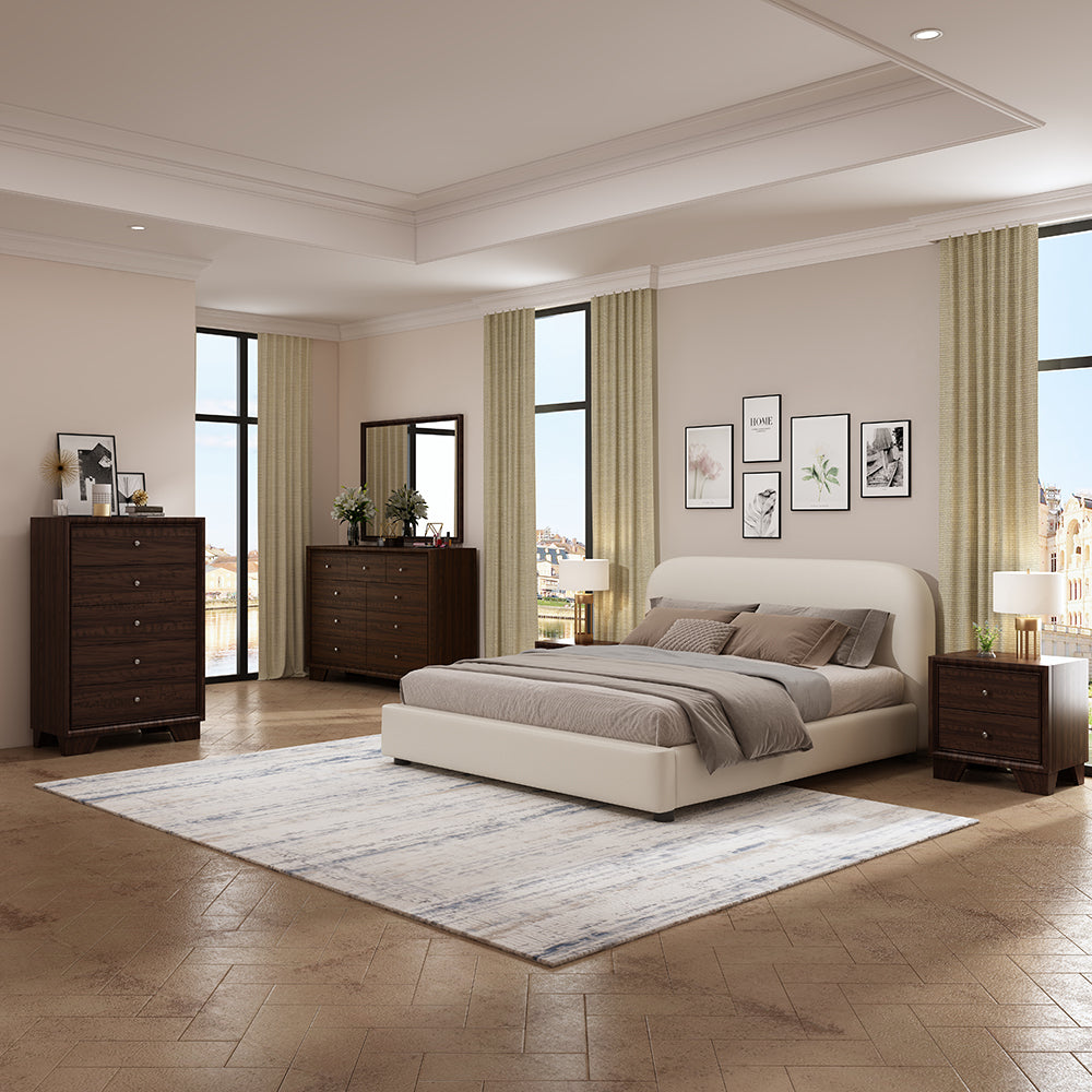 Arden Upholstered Full Bed