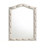 Reggie Tufted Upholstered Mirror
