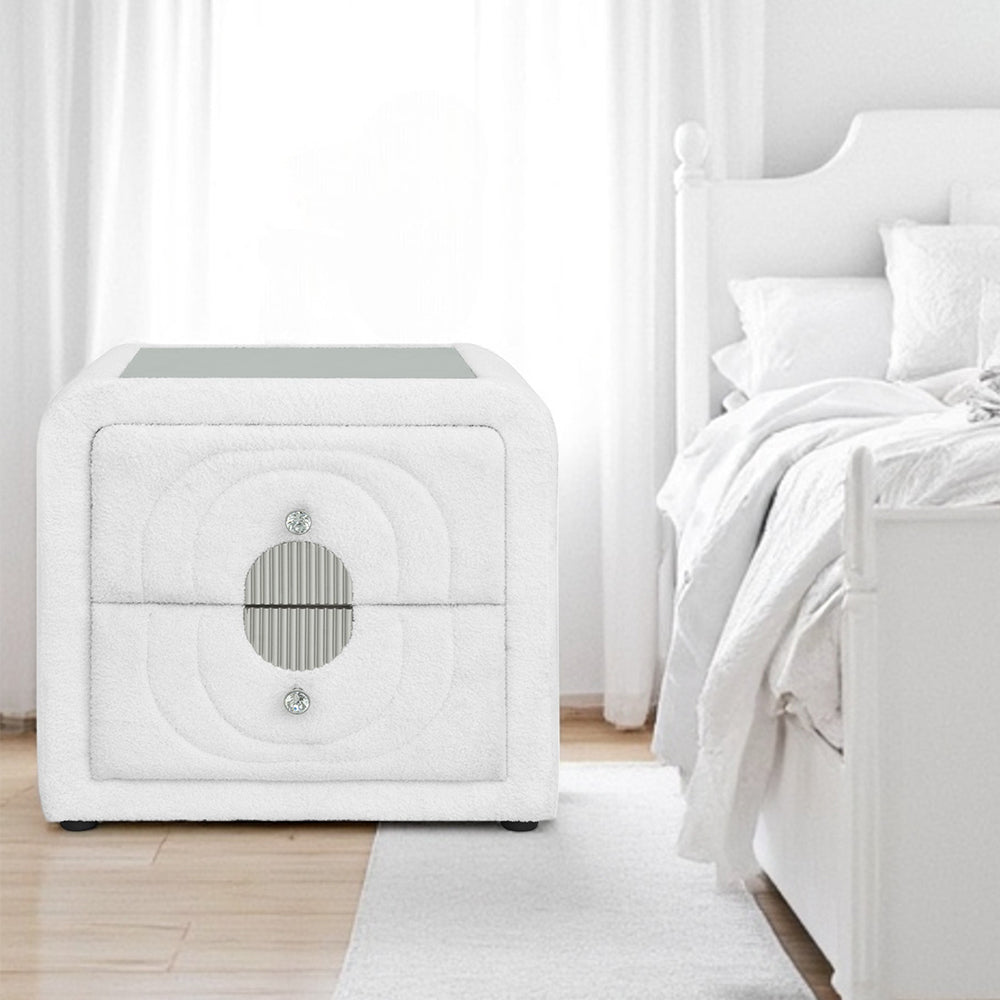 Shelyn Teddy Sherpa Media Bedroom Collection