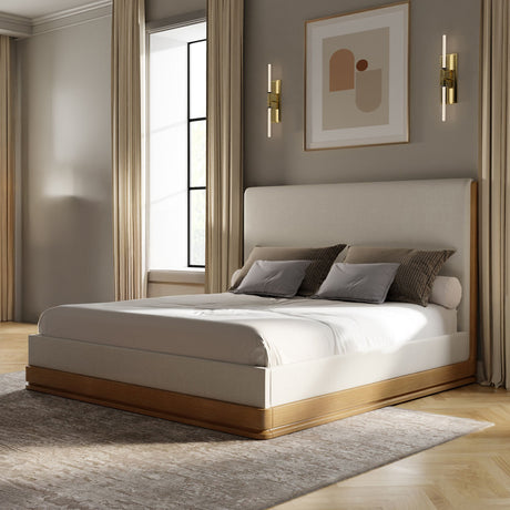 Zoey Upholstered Platform Bedroom Collection