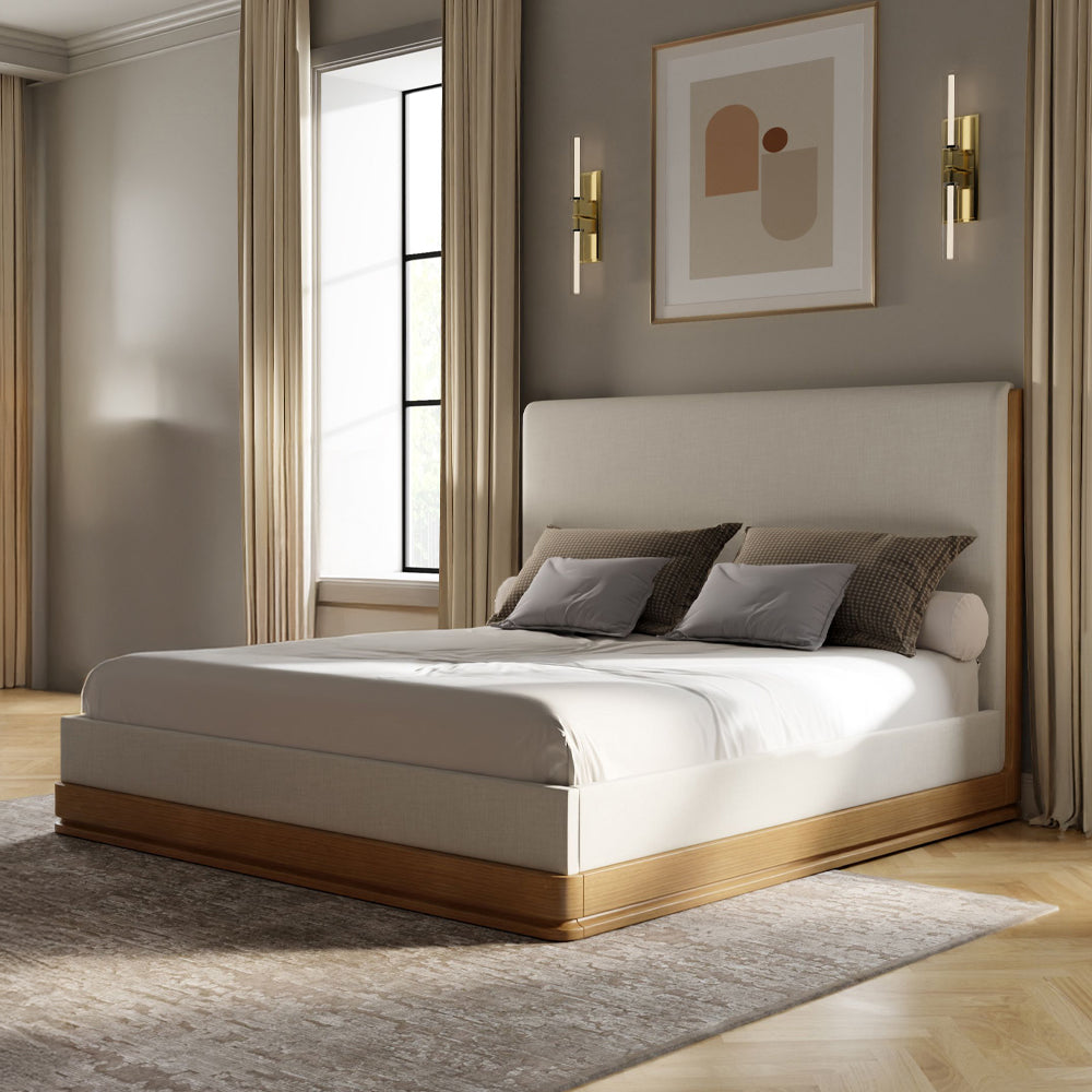 Zoey Upholstered Platform Bedroom Collection