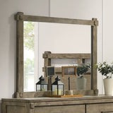Colton Wood-Framed Dresser Mirror