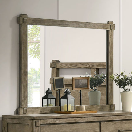 Colton Wood-Framed Dresser Mirror