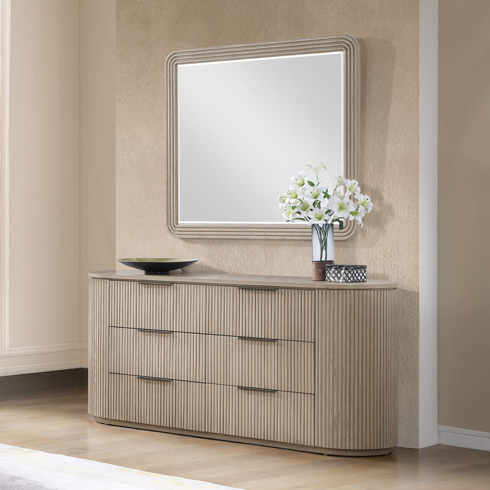 Leanna Beveled Mirror