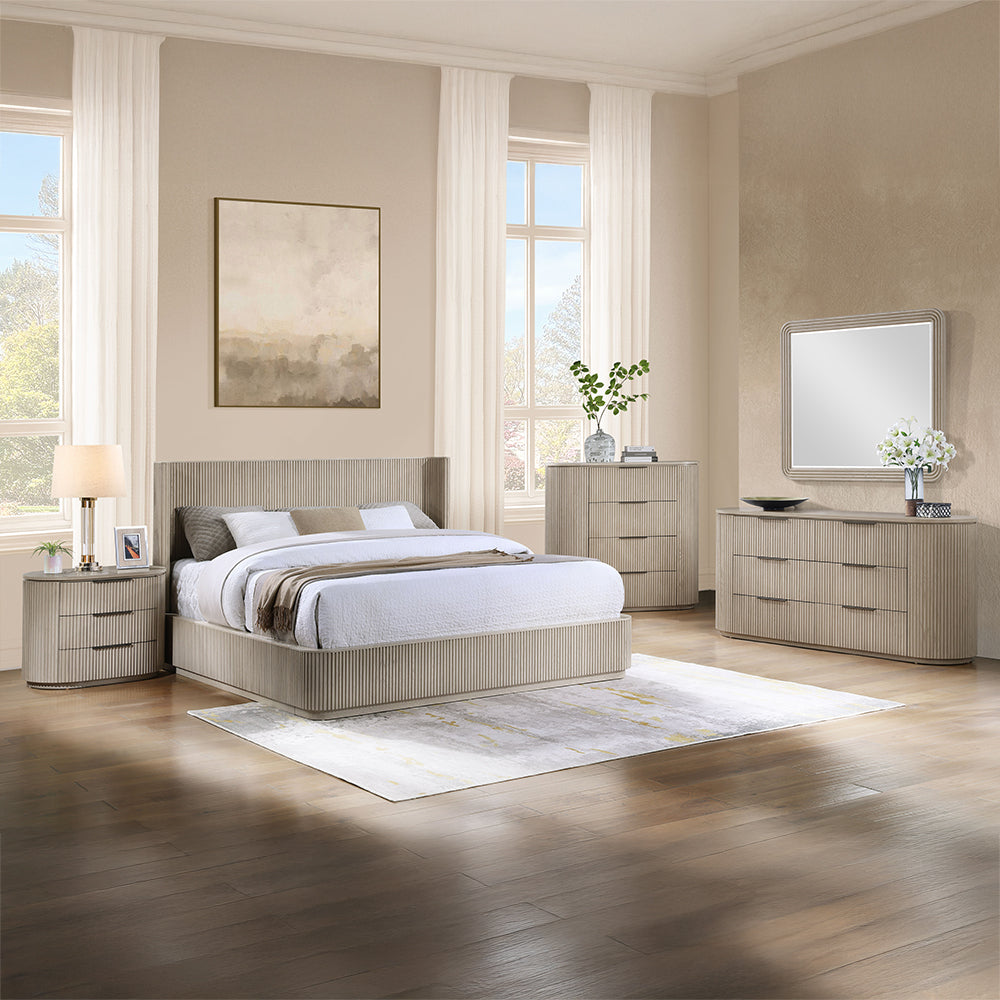 Leanna Beveled Mirror