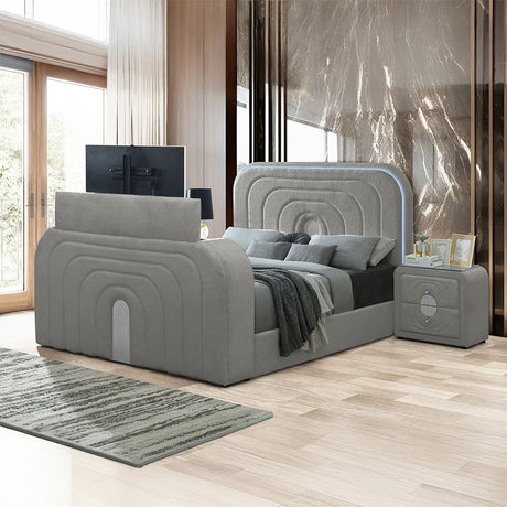 Shelyn Teddy Sherpa Media Bedroom Collection