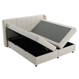 Adonia Queen Bed w/Storage Local Delivery (NY & NJ Only)
