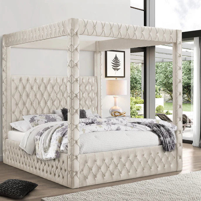 Aya Velvet Bed