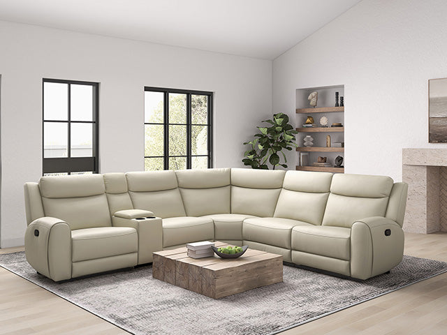 Jacobus Top Grain Leather Reclining Living Room Collection - Sofa, Loveseat, Recliner & Sectional