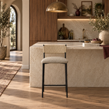 Celine Boucle Bar And Counter Stool