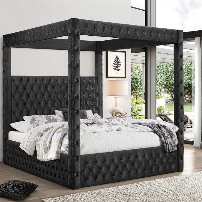 Aya Velvet Bed