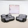 Bloom Love Seat & Sofa Set Recliner with Console Cup Holders