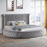 Upholstered Velvet Bed