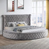 Upholstered Velvet Bed