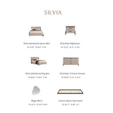 Silvia Modern Bedroom Set
