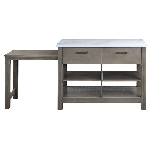 Feivel Kitchen Island with Pull-Out Table