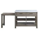Feivel Kitchen Island with Pull-Out Table