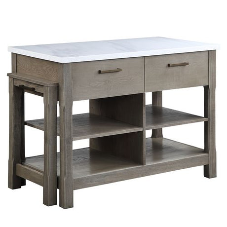 Feivel Kitchen Island with Pull-Out Table