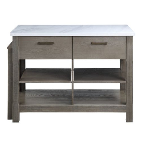 Feivel Kitchen Island with Pull-Out Table