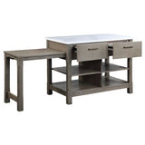 Feivel Kitchen Island with Pull-Out Table